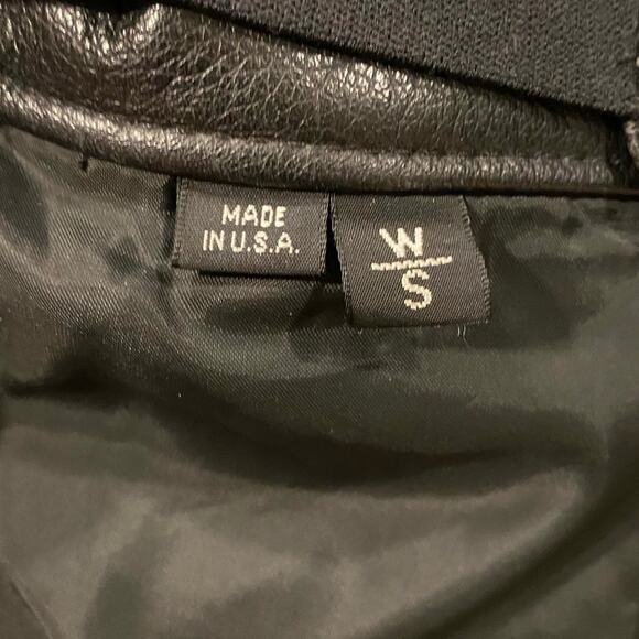 Black Belted Vintage Leather Harley Davidson Ridding Chaps Made in USA Women S - Picture 6 of 8